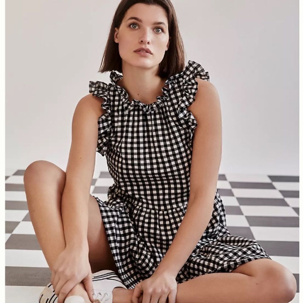 Anthropologie Maeve Lida Ruffled Mini Dress NWT - Picture 7 of 7